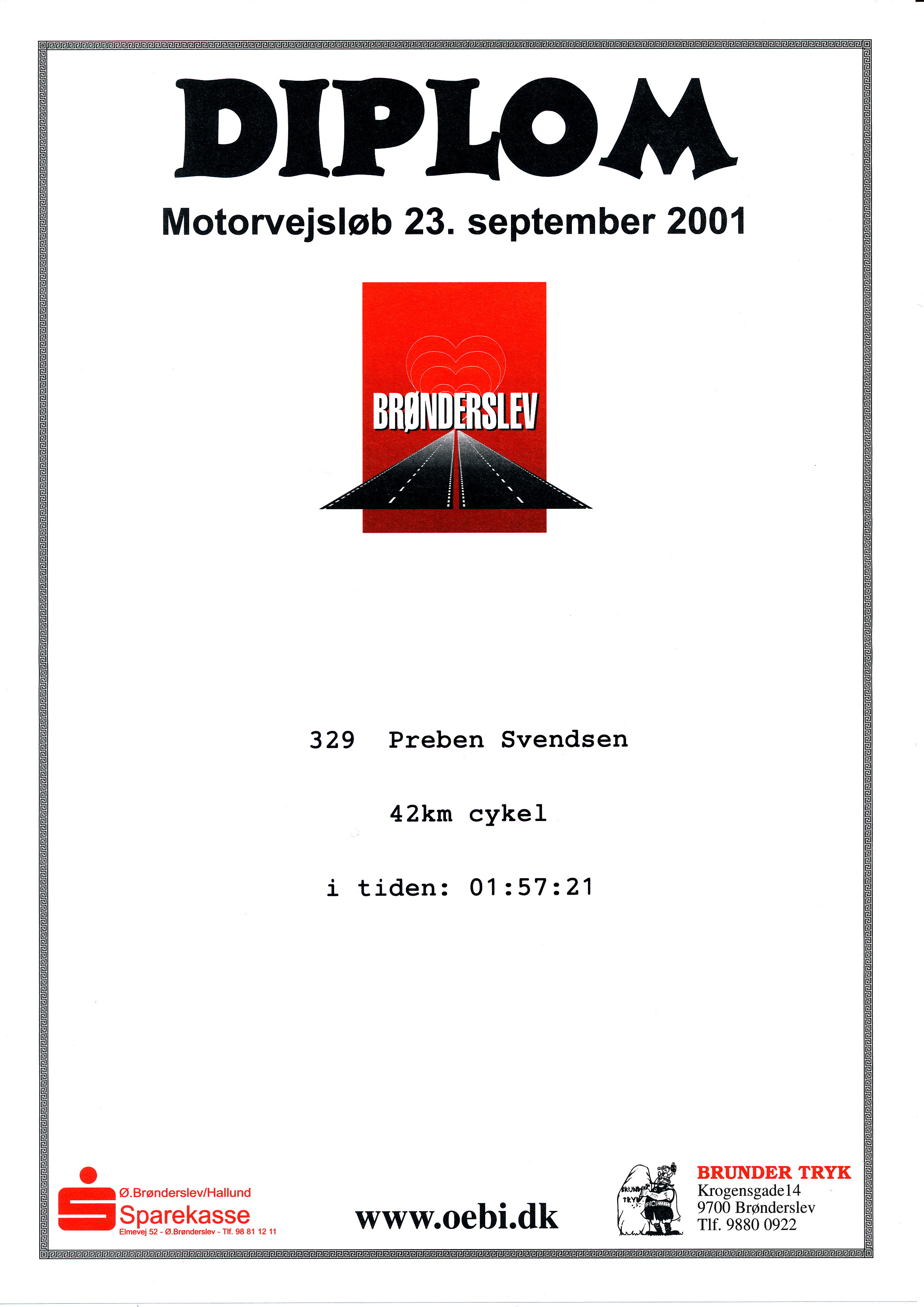 scan16126_1581 DIPLOM CYKEL PÅ MOTORVEJ 23-09-01